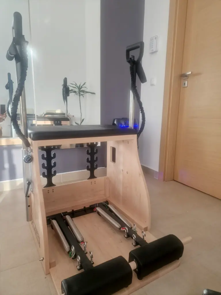 Aparelho Chair no Pilates Premium Studio