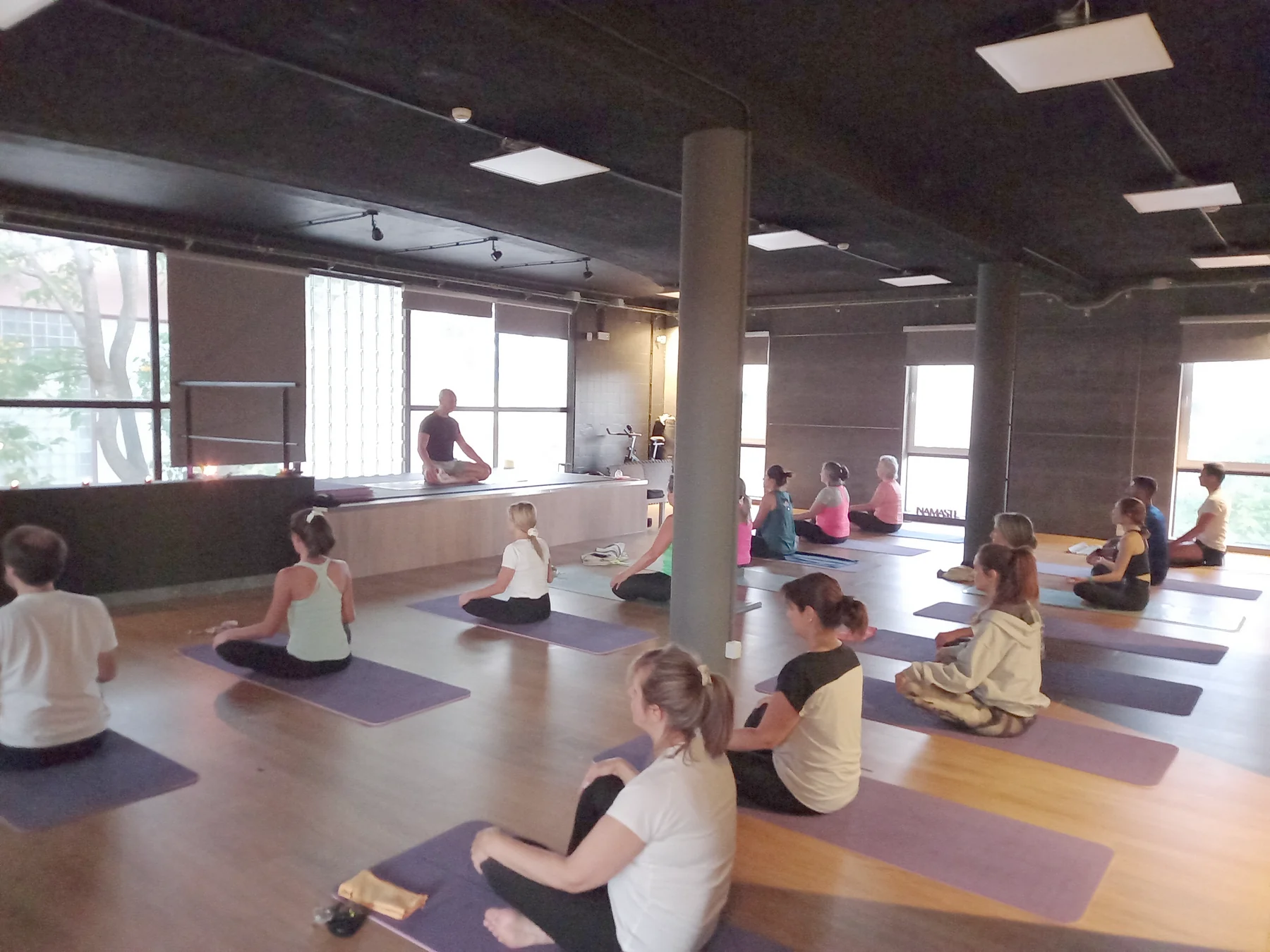 Osteoenergy, Évora: aula de yoga