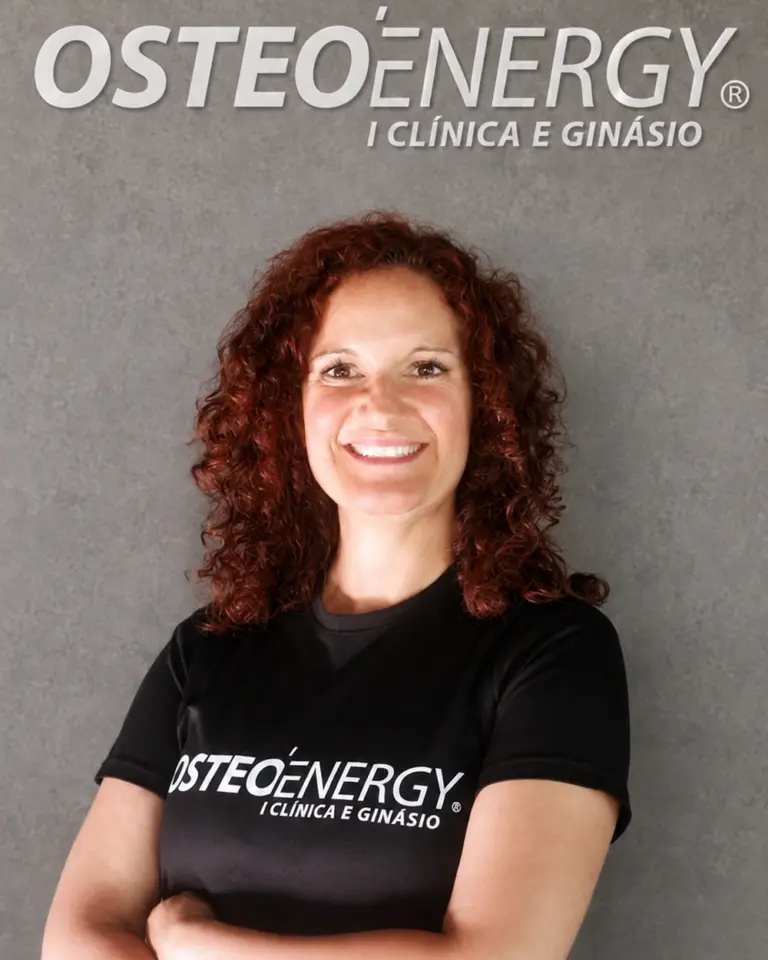 Linda Caeiro, da equipa da OSTEOENERGY, clínica e ginásio em Évora