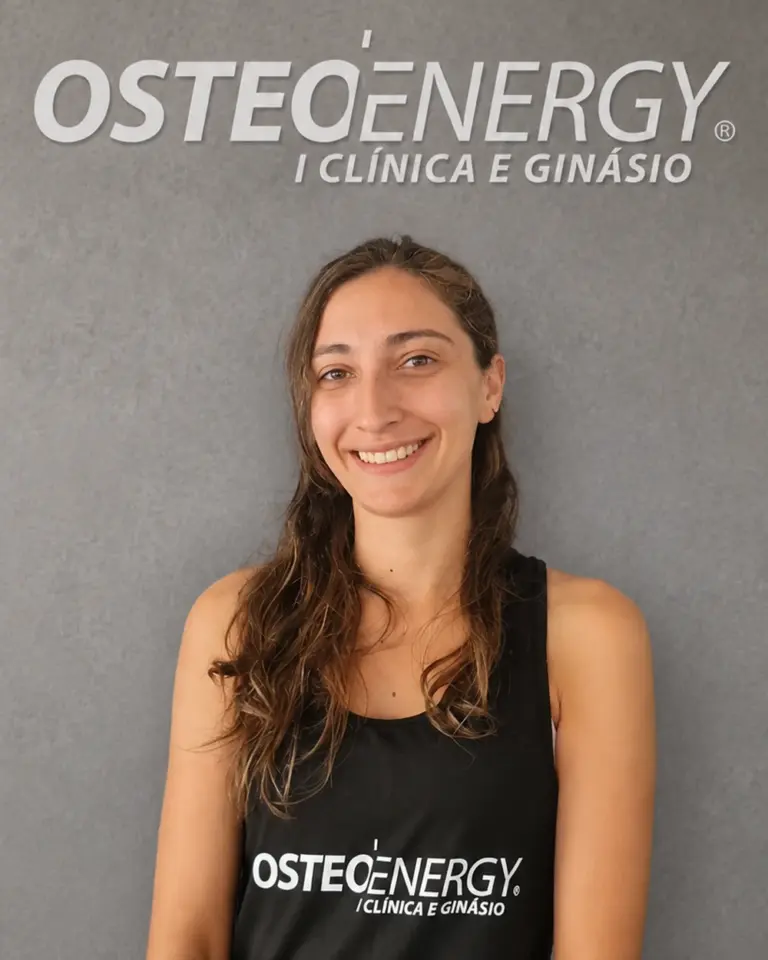 Melanie Costa, Fisiologista do Exercício da OSTEOENERGY, clínica e ginásio em Évora
