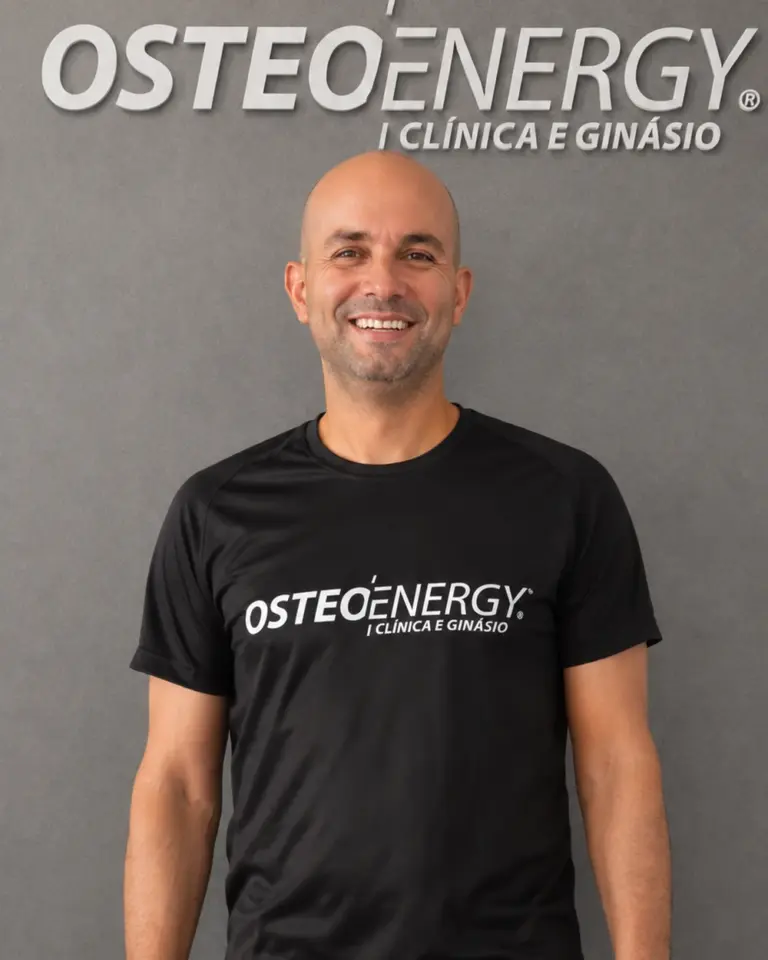 Pedro Mira, Fisiologista do Exercício da OSTEOENERGY, clínica e ginásio em Évora