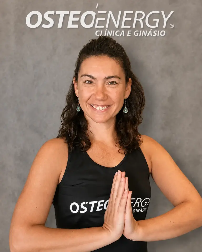 Solange Morais, Professora de Yoga e Massagista da OSTEOENERGY, clínica e ginásio em Évora